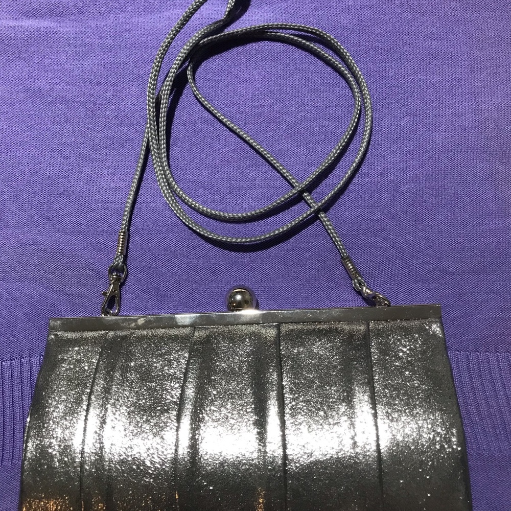 Chic Metallic Clutch Bag